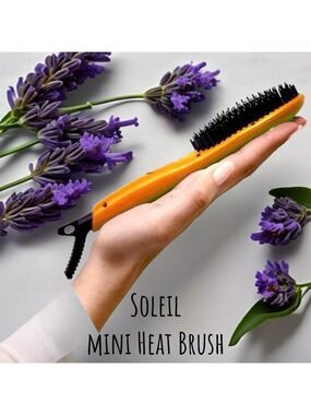 Soleil Mini Heat Brush in Apricot